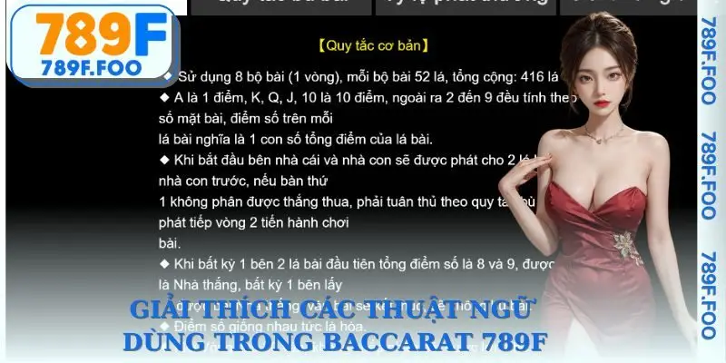 Học luật chơi của Baccarat 789F