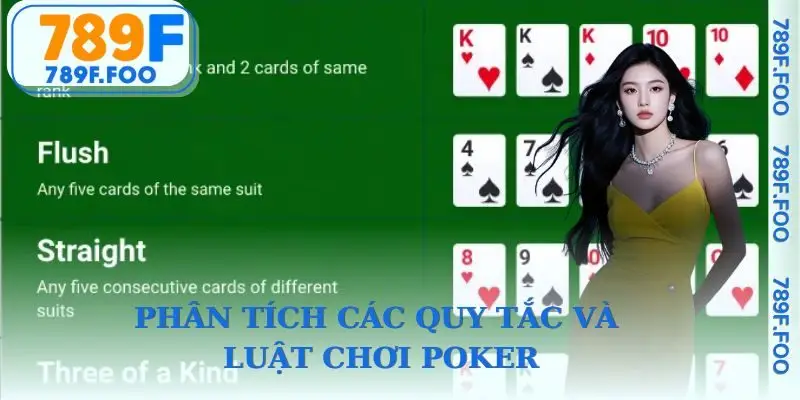 Tổng hợp các luật đánh bài poker tại 789F